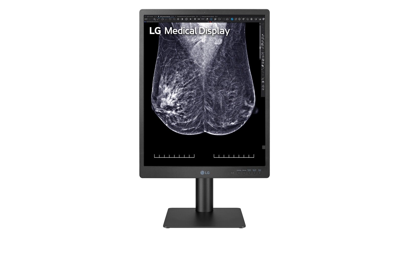 LG 21HQ613D mammography diagnostic monitor, front product view
