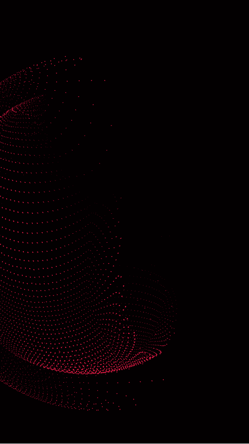 World composed of dots, representing global technology and digital connectivity