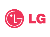 LG logo in pink